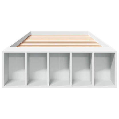 Bed Frame without Mattress White 90x200 cm