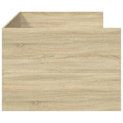 Daybed with Drawers without Mattress Sonoma Oak 90x200 cm