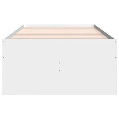 Daybed with Drawers without Mattress White 90x200 cm