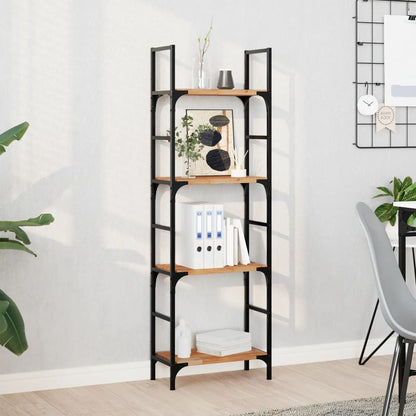 Floating Shelves 4 pcs 40x20x2 cm Oil Finished Solid Wood Acacia