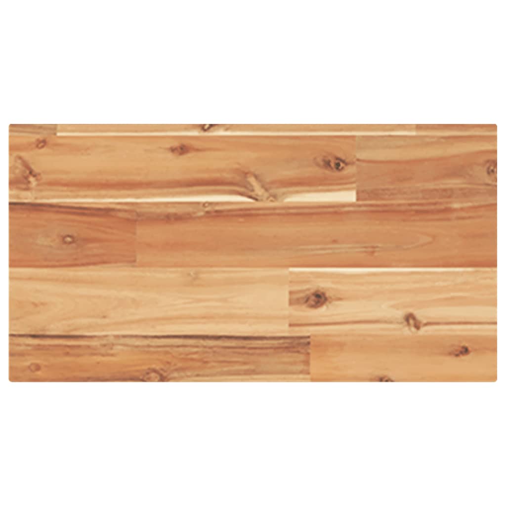 Floating Shelf 60x20x2 cm Oil Finished Solid Wood Acacia