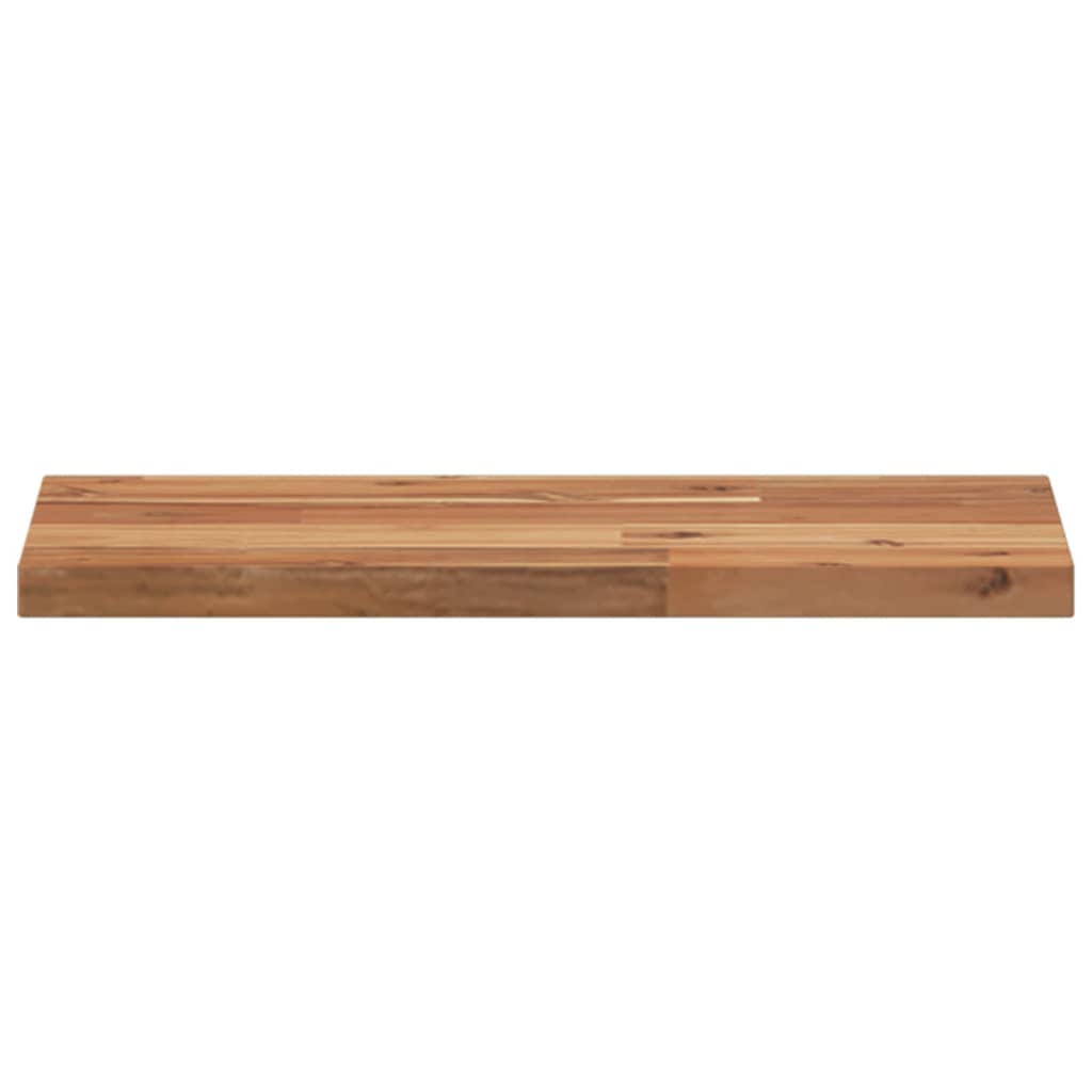 Floating Shelf 60x20x2 cm Oil Finished Solid Wood Acacia