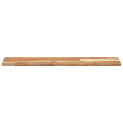 Floating Shelf 80x20x2 cm Oil Finished Solid Wood Acacia