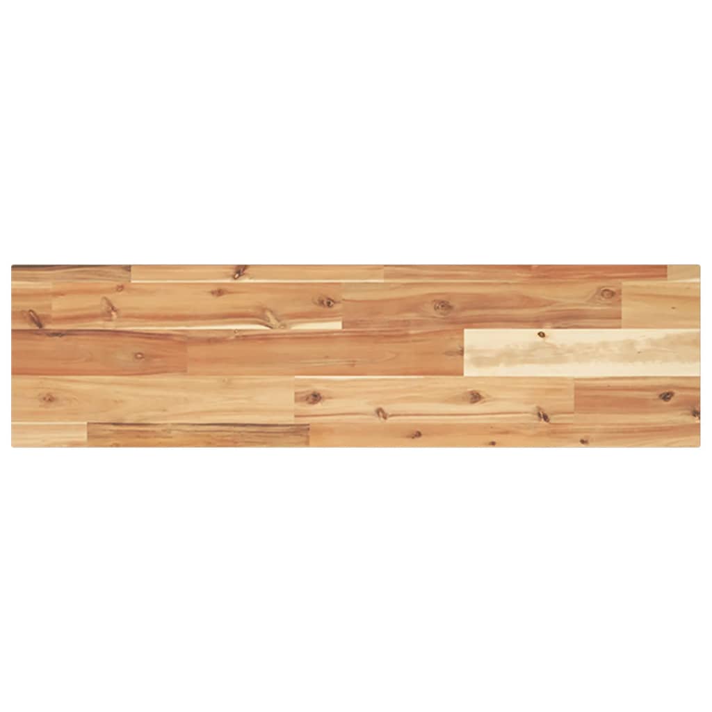 Floating Shelves 2 pcs 80x20x2 cm Oil Finished Solid Wood Acacia