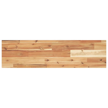 Floating Shelves 2 pcs 80x20x2 cm Oil Finished Solid Wood Acacia