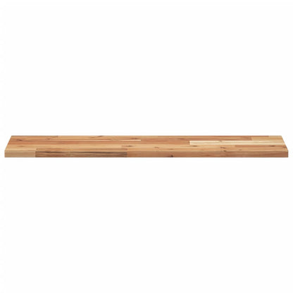 Floating Shelf 100x20x2 cm Oil Finished Solid Wood Acacia