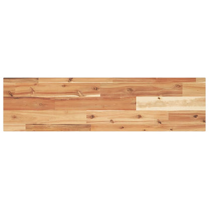 Floating Shelves 3 pcs 100x20x2 cm Oil Finished Solid Wood Acacia