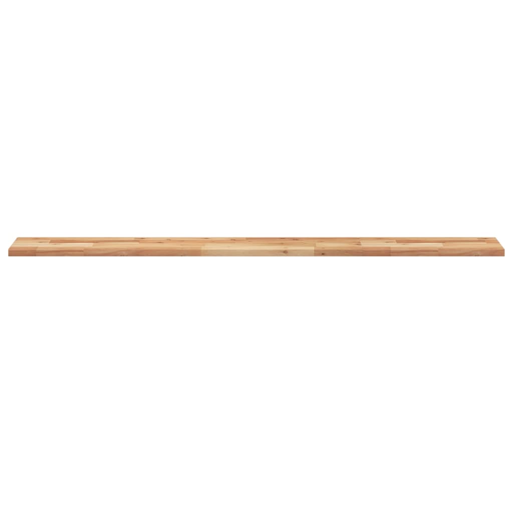 Floating Shelf 120x20x2 cm Oil Finished Solid Wood Acacia