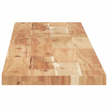 Floating Shelves 4 pcs 120x20x2 cm Oil Finished Solid Wood Acacia