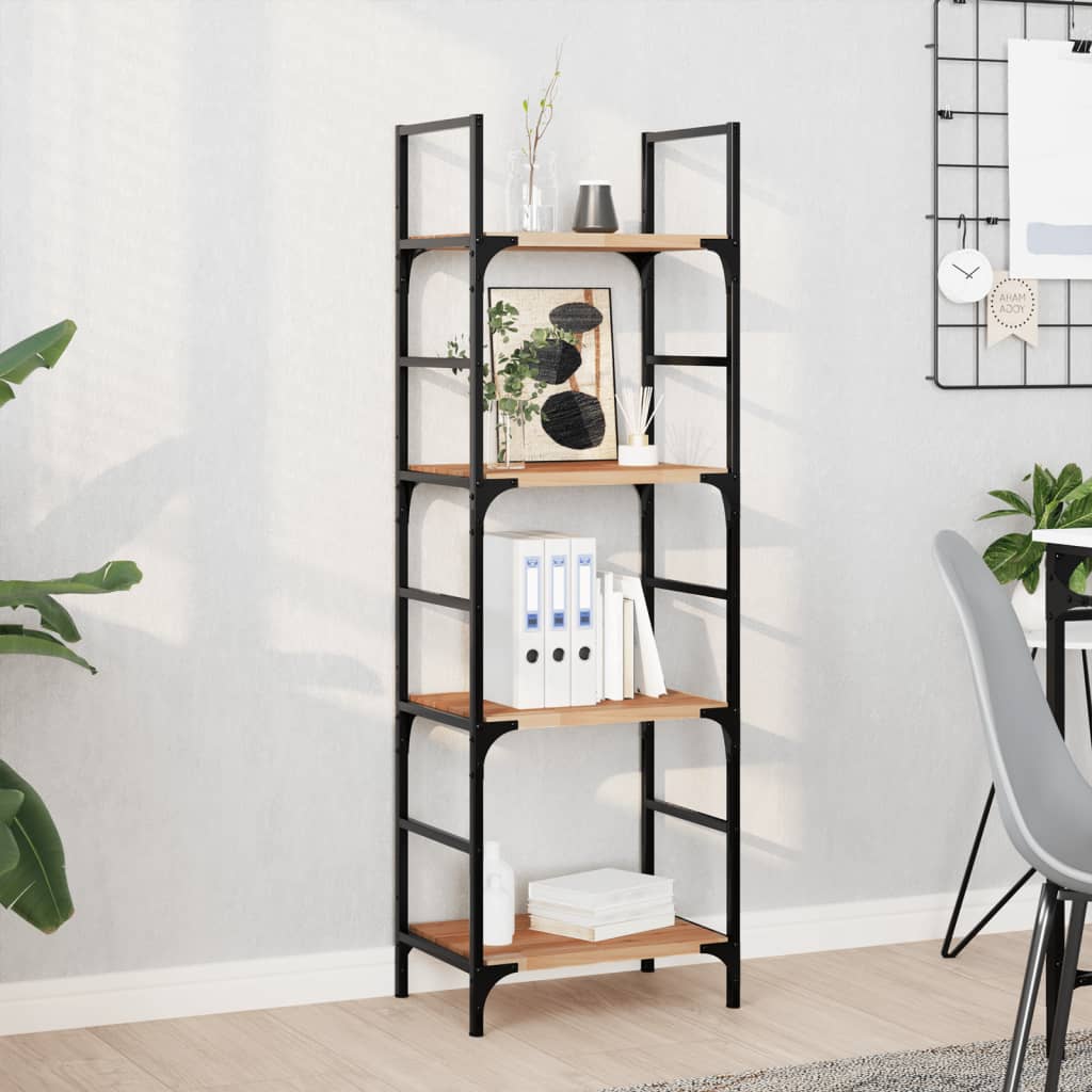 Floating Shelves 4 pcs 40x30x2 cm Oil Finished Solid Wood Acacia