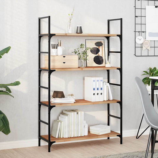 Floating Shelves 4 pcs 80x30x2 cm Oil Finished Solid Wood Acacia
