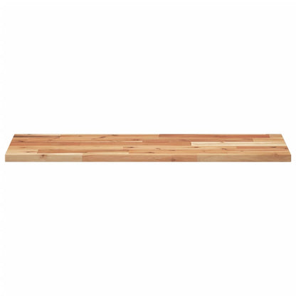Floating Shelf 100x30x2 cm Oil Finished Solid Wood Acacia