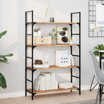 Floating Shelf 100x30x2 cm Oil Finished Solid Wood Acacia
