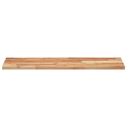 Floating Shelves 2 pcs 100x30x2 cm Oil Finished Solid Wood Acacia