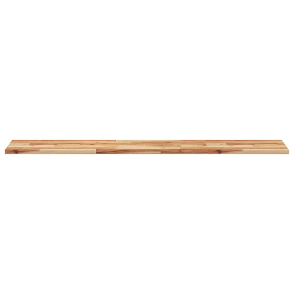 Floating Shelves 2 pcs 140x30x2 cm Oil Finished Solid Wood Acacia