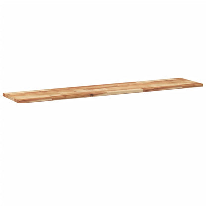 Floating Shelves 2 pcs 140x30x2 cm Oil Finished Solid Wood Acacia