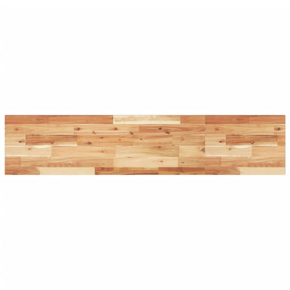Floating Shelves 2 pcs 140x30x2 cm Oil Finished Solid Wood Acacia