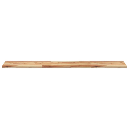 Floating Shelves 4 pcs 140x30x2 cm Oil Finished Solid Wood Acacia