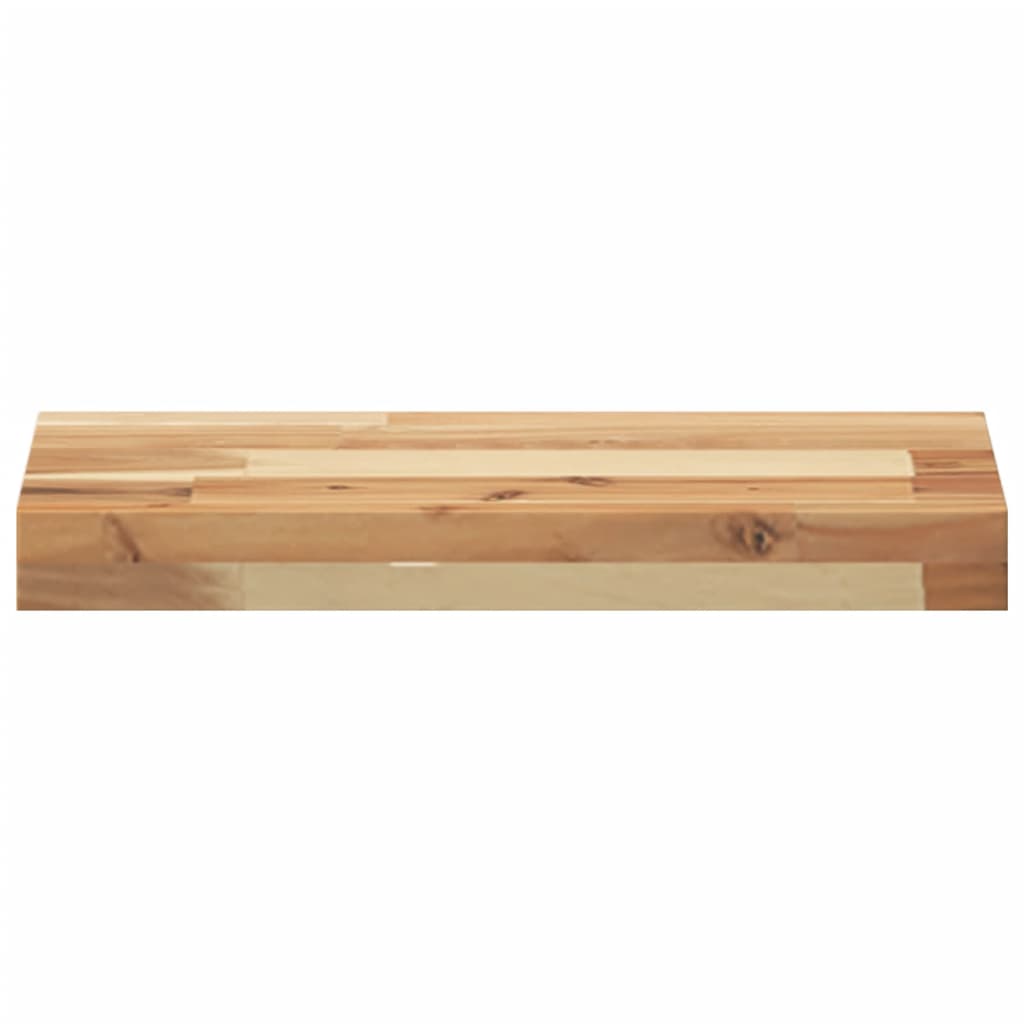 Floating Shelves 4 pcs 60x20x4 cm Oil Finished Solid Wood Acacia