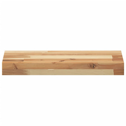 Floating Shelves 4 pcs 60x20x4 cm Oil Finished Solid Wood Acacia