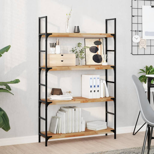 Floating Shelves 4 pcs 80x20x4 cm Oil Finished Solid Wood Acacia