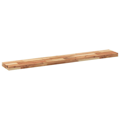 Floating Shelves 4 pcs 120x20x4 cm Oil Finished Solid Wood Acacia
