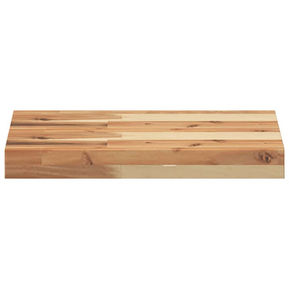 Floating Shelves 4 pcs 40x30x4 cm Oil Finished Solid Wood Acacia