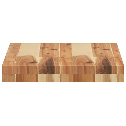 Floating Shelves 4 pcs 40x30x4 cm Oil Finished Solid Wood Acacia