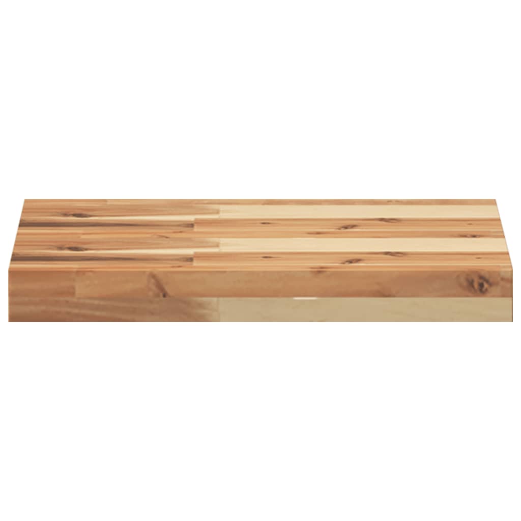 Floating Shelf 60x30x4 cm Oil Finished Solid Wood Acacia