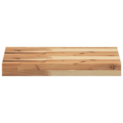 Floating Shelf 60x30x4 cm Oil Finished Solid Wood Acacia