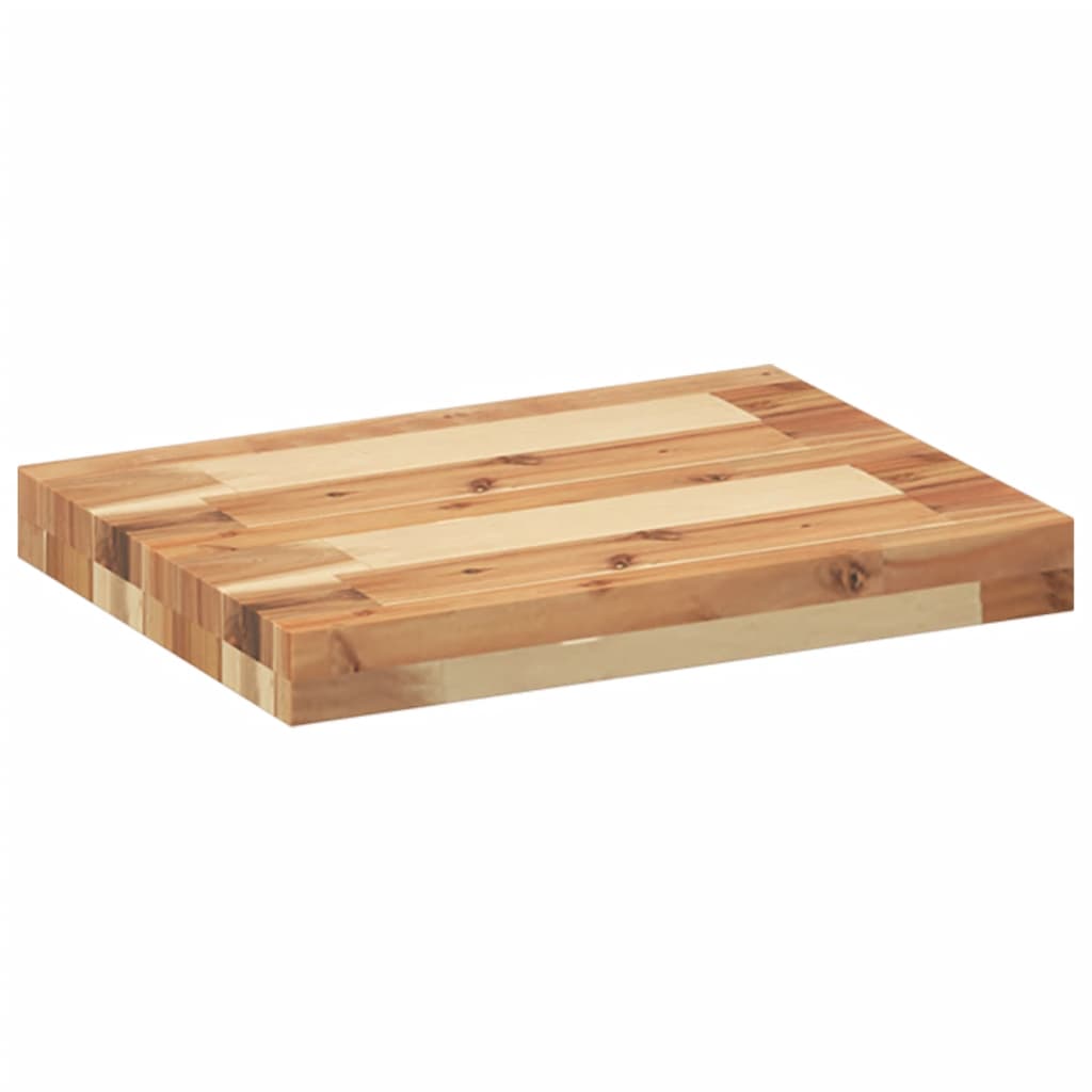 Floating Shelves 4 pcs 60x30x4 cm Oil Finished Solid Wood Acacia