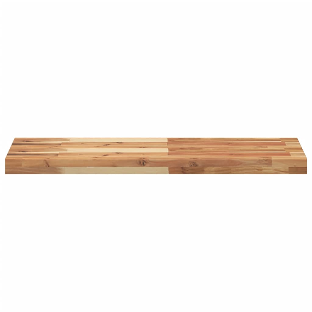 Floating Shelves 4 pcs 100x30x4 cm Oil Finished Solid Wood Acacia