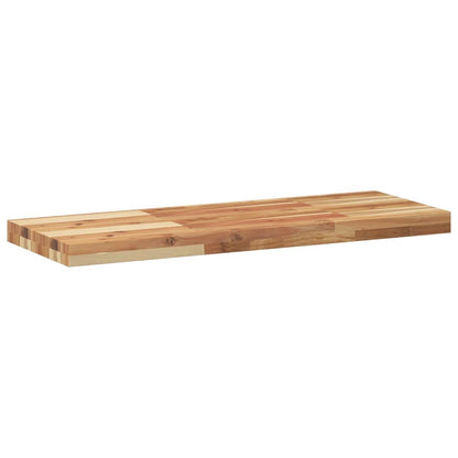 Floating Shelves 4 pcs 100x30x4 cm Oil Finished Solid Wood Acacia