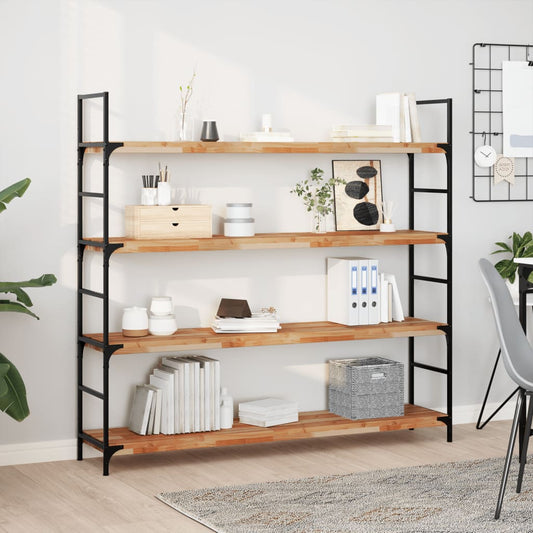 Floating Shelves 3 pcs 120x30x4 cm Oil Finished Solid Wood Acacia
