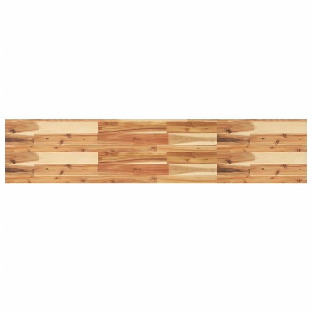 Floating Shelf 160x30x4 cm Oil Finished Solid Wood Acacia