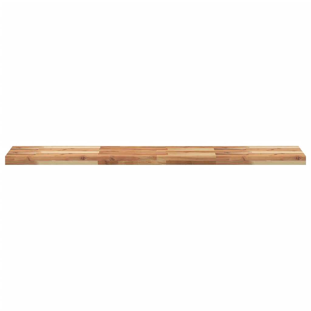 Floating Shelf 160x30x4 cm Oil Finished Solid Wood Acacia