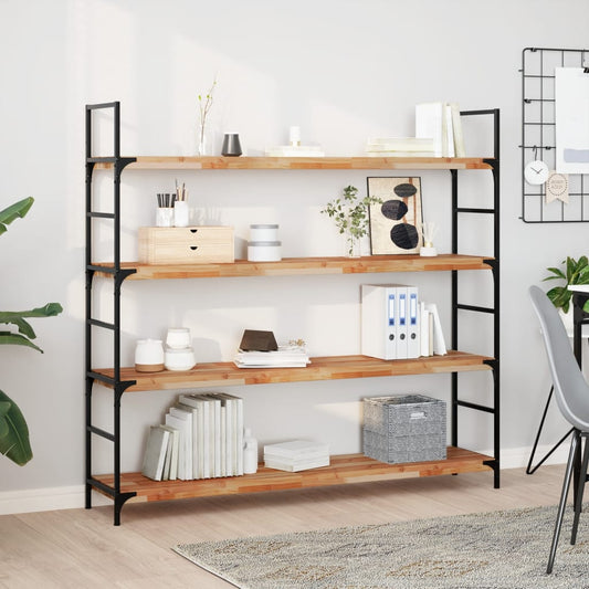 Floating Shelf 160x30x4 cm Oil Finished Solid Wood Acacia