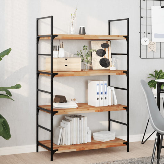 Floating Shelves 4 pcs 100x40x4 cm Oil Finished Solid Wood Acacia