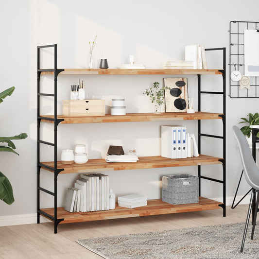 Floating Shelves 2 pcs 120x40x4 cm Oil Finished Solid Wood Acacia