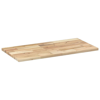 Bathroom Vanity Top Untreated 60x40x2 cm Solid Wood Acacia