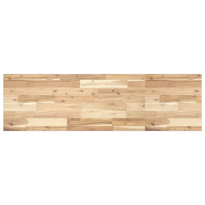 Bathroom Vanity Top Untreated 120x40x2 cm Solid Wood Acacia