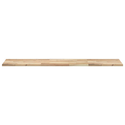 Bathroom Vanity Top Untreated 120x40x2 cm Solid Wood Acacia