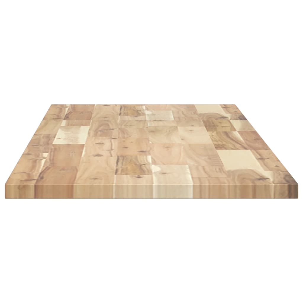 Bathroom Vanity Top Untreated 120x40x2 cm Solid Wood Acacia