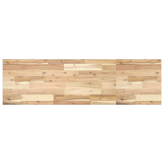 Bathroom Vanity Top Untreated 140x40x2 cm Solid Wood Acacia