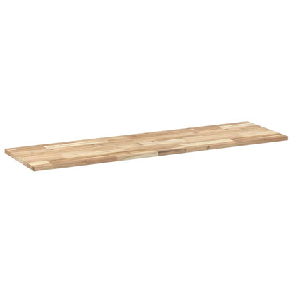 Bathroom Vanity Top Untreated 140x40x2 cm Solid Wood Acacia
