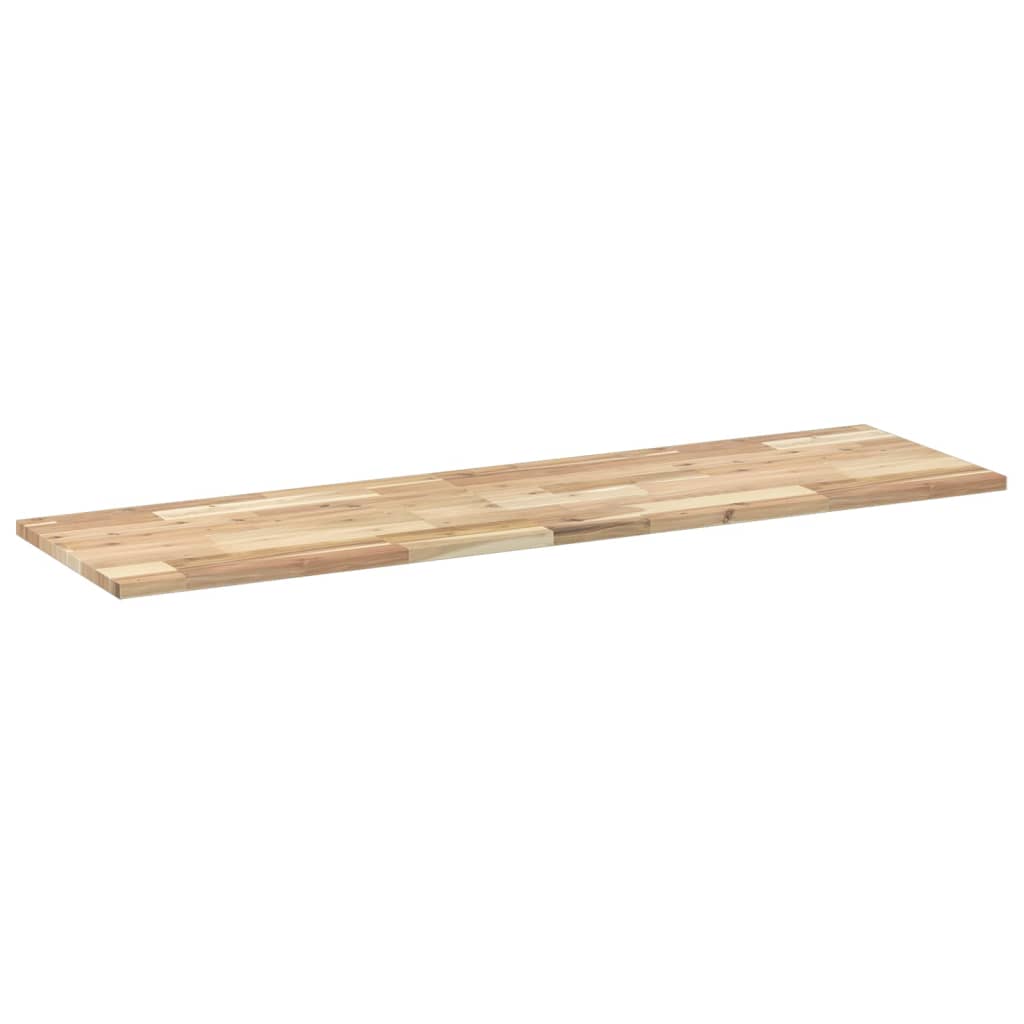 Bathroom Vanity Top Untreated 140x40x2 cm Solid Wood Acacia