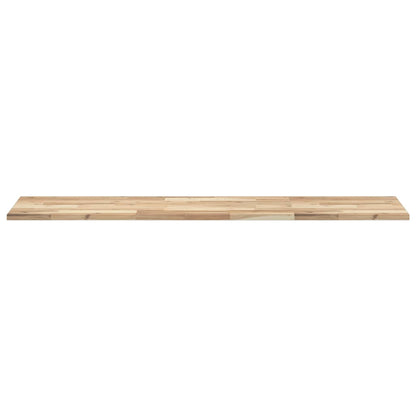 Bathroom Vanity Top Untreated 160x40x2 cm Solid Wood Acacia