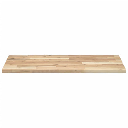Bathroom Vanity Top Untreated 80x50x2 cm Solid Wood Acacia