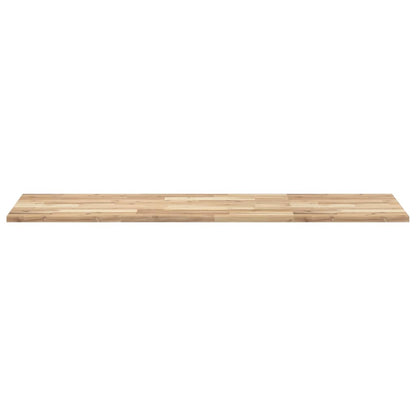 Bathroom Vanity Top Untreated 140x50x2 cm Solid Wood Acacia