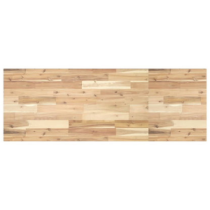 Bathroom Vanity Top Untreated 160x50x2 cm Solid Wood Acacia